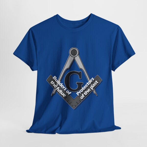 Builders of the future, protectors of the past Freemasonry T-shirt - Image 9