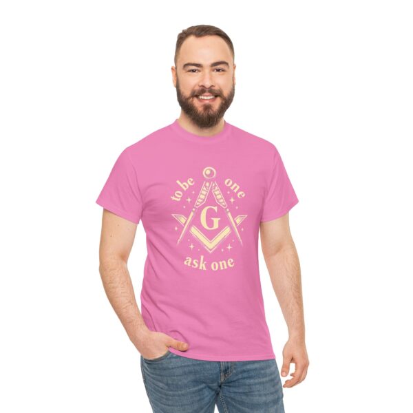 Free Mason T-Shirt - Unisex Heavy Cotton Tee - Image 10
