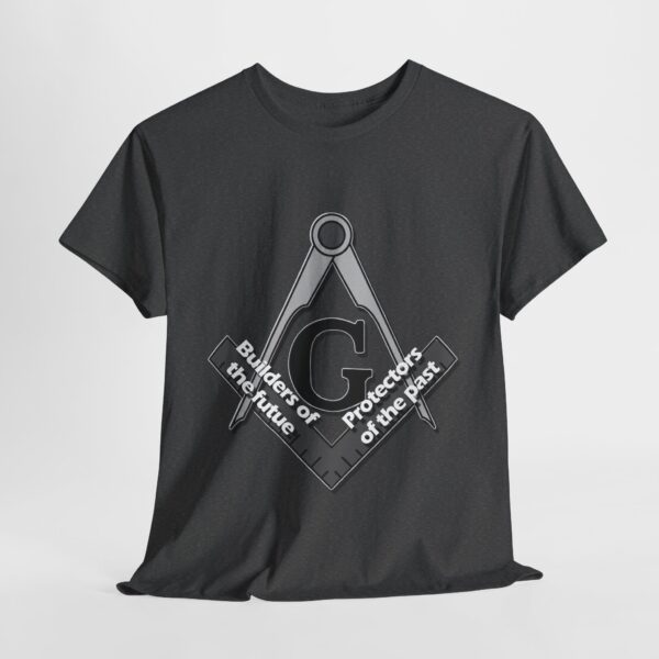 Builders of the future, protectors of the past Freemasonry T-shirt - Image 7