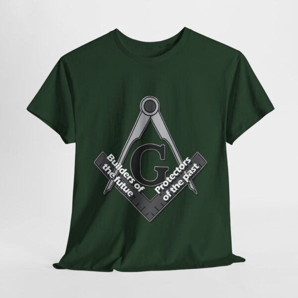 Builders of the future, protectors of the past Freemasonry T-shirt - Image 5
