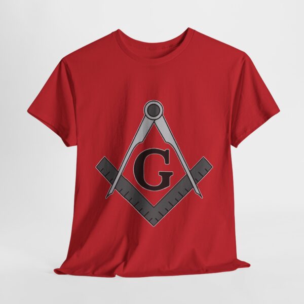 Freemason T-shirt - Unisex Heavy Cotton Tee - Image 11