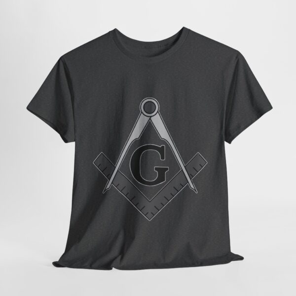 Freemason T-shirt - Unisex Heavy Cotton Tee - Image 8