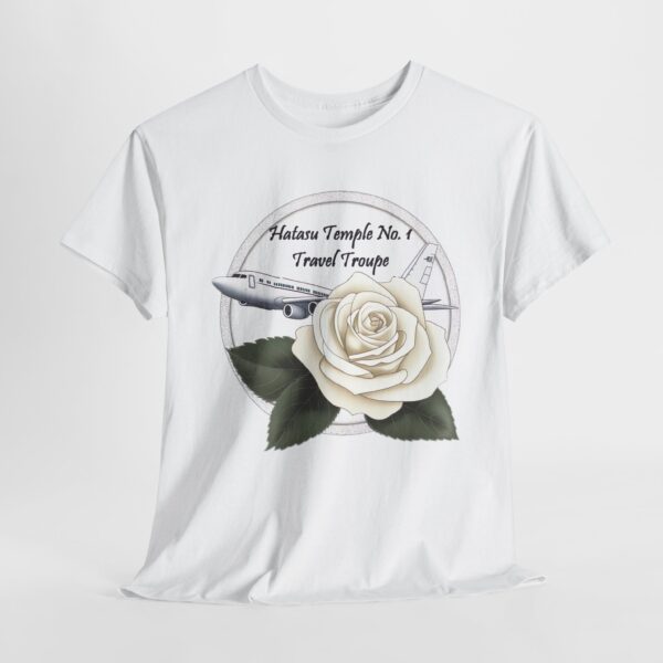 Hatasu Temple No. 1 Travel Troupe - Unisex Heavy Cotton Tee
